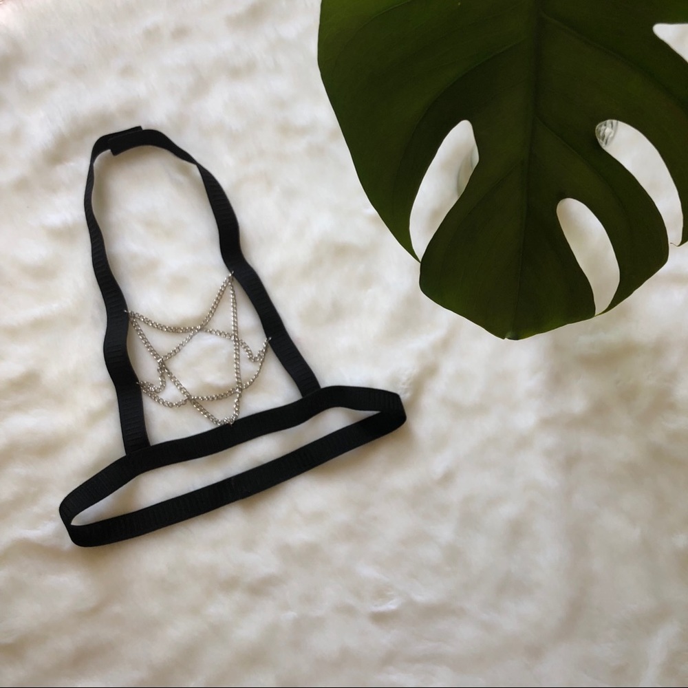 Pentagram chain harness ✨